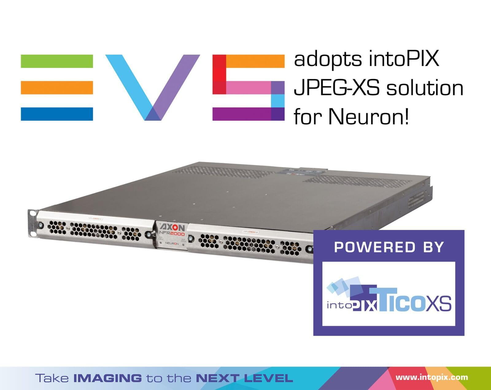 EVS Media Infrastructure adopte la solution JPEG XS d'intoPIX pour Neuron 